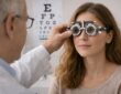 badanie wzroku w gabinecie okulistycznym
