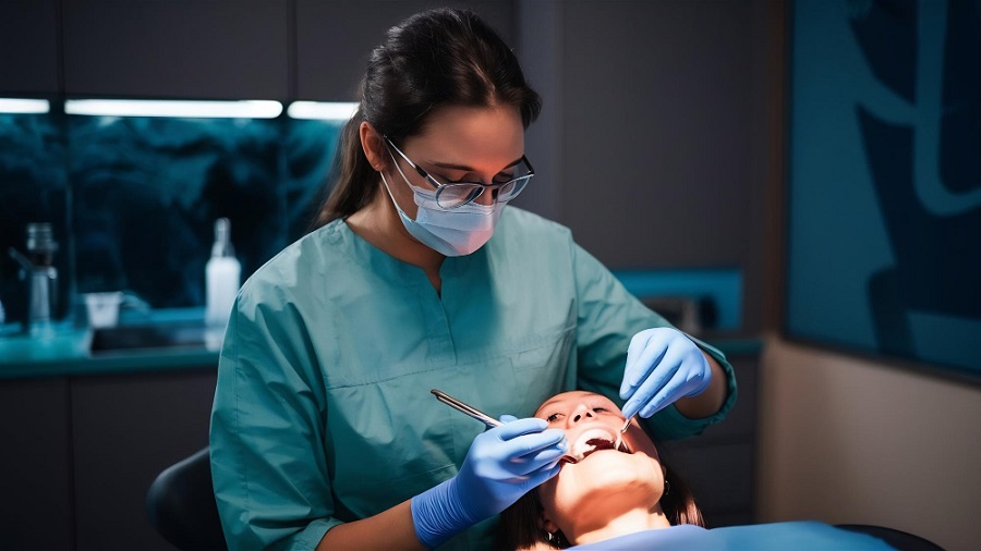 nakładanie implantów zębów